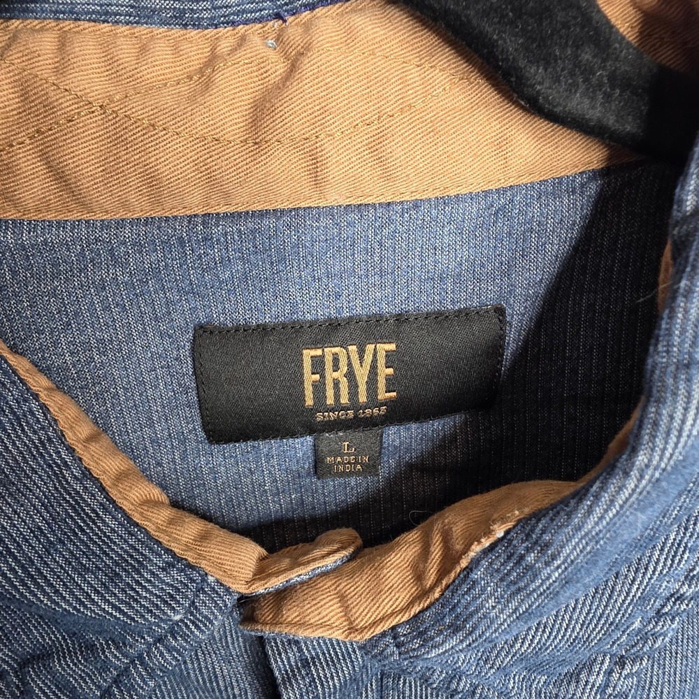 Frye Button Up Mens Large‎ - Picture 5 of 5